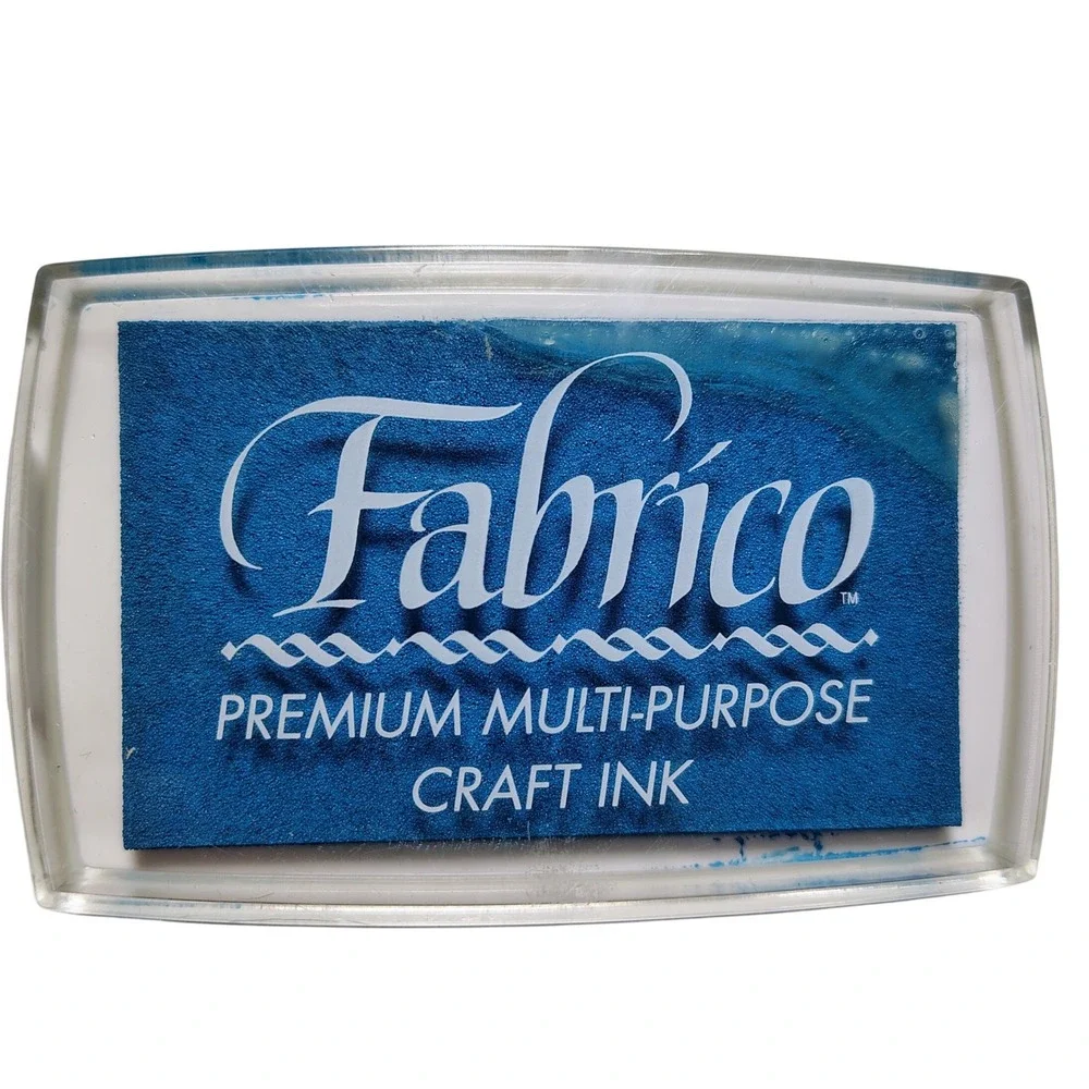 Fabrico Premium Multi Purpose‎ Craft Ink #19 Cerulean Blue Acid Free Tsukineko